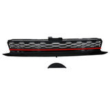 17-19 VW Golf MK7 7.5 GTI Style Front Bumper Cover Kit w/ Fog Lights Grille