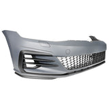 17-19 VW Golf GTI Style Bumper Cover + Fog Lights + Grille + Side Skirts