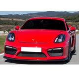 14-16 Porsche 981 Cayman Boxster Bumper Cover + Daytime Running Lights