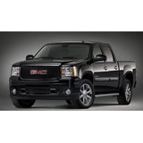 07-13 GMC Sierra 1500 Denali Upper Lower Bumper Grille Matte Black