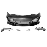 05-12 Porsche Carrera 911 997 to 991 GT3 RS Style Front Bumper Cover w/ DRL