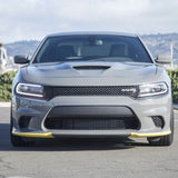 15-20 Dodge Charger SRT Hellcat Conversion Front Bumper Cover with bumper Guards