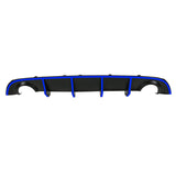 15-20 Dodge Charger SRT Quad Exhaust Rear Diffuser with Reflective Tape