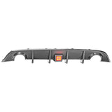 15-20 Dodge Charger SRT Rear Bumper Diffuser Valance W/LED Brake Light Lamp