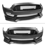15-17 Ford Mustang GT350 Style Front Bumper Conversion - PP