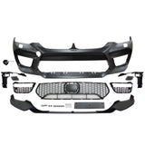 17-20 BMW G30 Sedan M5 Style Front Bumper Conversion w/ Lip & Fog Cover