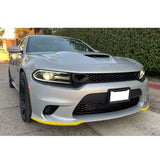 15-20 Dodge Charger SRT Front Bumper with Fascia + Updated 2019 Style Grilles
