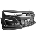 19-21 Chevy Camaro SS Unpainted Front Bumper W/ Matte Front Lip