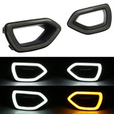 15-23 Dodge Charger Front Bumper SRT LED Upper Lower Grille Foglight Cover