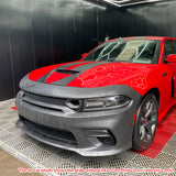 15-23 Dodge Charger Front Bumper SRT LED Upper Lower Grille Foglight Cover