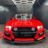 13-14 Ford Mustang Base & GT Front Bumper Cover Replacement PP GT500 Style
