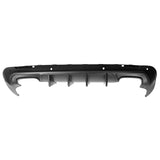 15-22 Dodge Challenger IK Style Rear Diffuser+ IK V1 Shark Fin - Matte Black PP