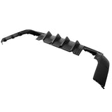 15-22 Dodge Challenger IK Style Rear Diffuser+ IK V1 Shark Fin - Matte Black PP