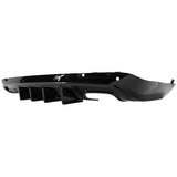 15-22 Dodge Challenger Rear Bumper Diffuser + IK V1 Style Fin - PP Gloss Black