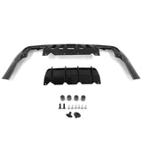 15-22 Dodge Challenger Rear Diffuser Lip w/ IK V2 Style Shark Fin - Gloss Black