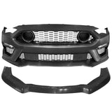 18-22 Ford Mustang Mach 1 Style Front Bumper Cover Conversion Full Kit