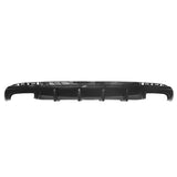 15-22 Chrysler 300 2PCS IK V1 Style Rear Diffuser Lip Fin - Gloss Black PP