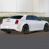 15-22 Chrysler 300 IK V2 Style Rear Diffuser Fins - Carbon Fiber Print PP