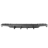 15-22 Chrysler 300 IK V1 Style Rear Diffuser Lip Shark Fin - Matte Black PP