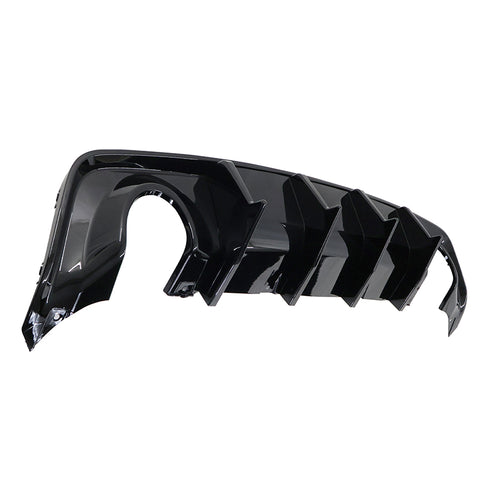 20-22 Dodge Charger Widebody IK V3 Style Rear Diffuser - Gloss Black 2PCS