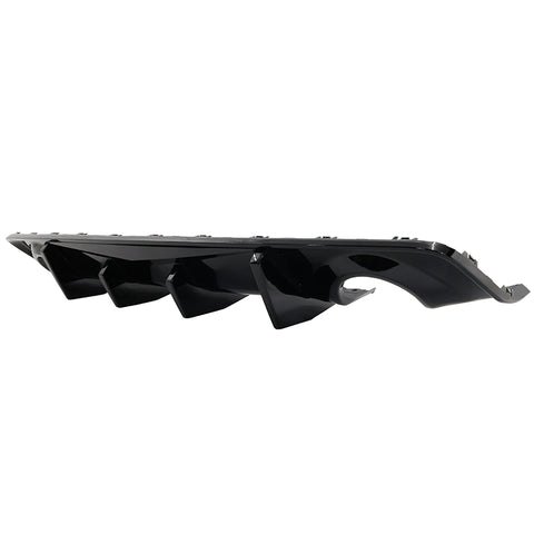 20-22 Dodge Charger Widebody IK V2 Style Rear Diffuser - Gloss Black 2PCS