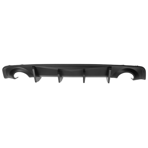 20-22 Dodge Charger Widebody IK V2 Style Rear Diffuser - Matte Black 2PCS