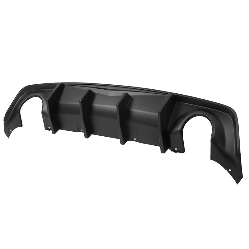 20-22 Dodge Charger Widebody IK V2 Style Rear Diffuser - Matte Black 2 ...