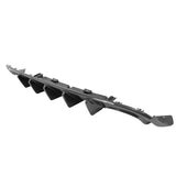 15-22 Charger IK V1 Style Quad Exhaust Rear Diffuser - Carbon Fiber Print