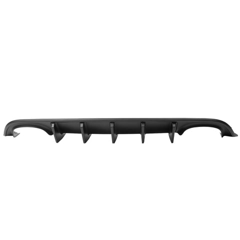 15-22 Dodge Charger IK V1 Style Quad Exhaust Rear Diffuser - PP Matte Black