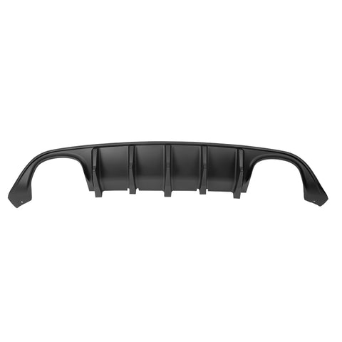 15-22 Dodge Charger IK V2 Rear Bumper Diffuser Quad Exhaust - Matte Black