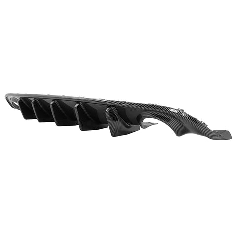 15-22 Dodge Charger IK V1 Style Rear Diffuser - PP Carbon Fiber Print 2PCS
