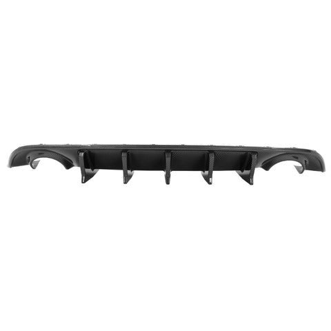 15-22 Dodge Charger IK V2 Style Rear Diffuser Lip - Carbon Fiber Print 2PC