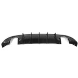 15-22 Dodge Charger IK V2 Style Rear Bumper Diffuser Lip - Gloss Black 2PC