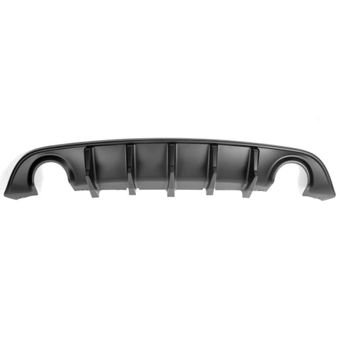 15-22 Dodge Charger IK V2 Style Rear Bumper Diffuser Lip - Matte Black 2PC