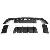08-14 Dodge Challenger 2015+ SRT Hellcat Style Rear Bumper Cover w/ V1 Diffuser