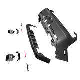 08-14 Dodge Challenger 2015+ SRT Hellcat Style Rear Bumper Cover w/ V2 Diffuser