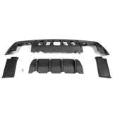 08-14 Dodge Challenger 2015+ SRT Hellcat Style Rear Bumper Cover w/ V3 Diffuser