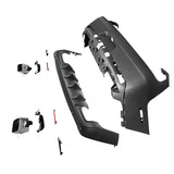 08-14 Dodge Challenger 2015+ SRT Hellcat Style Rear Bumper Cover w/ V4 Diffuser