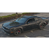 08-14 Dodge Challenger Front Bumper Rear Bumper Cover + Hellcat Lip + V1 Diffuser