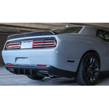 08-14 Dodge Challenger Front Bumper Rear Bumper Cover + Hellcat Lip + V1 Diffuser