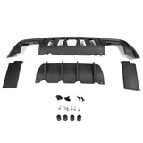 08-14 Dodge Challenger Front Bumper w/ Lip + Rear Bumper w/ V2 Diffuser + Hellcat Fender Flare