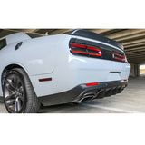 08-14 Dodge Challenger Front Bumper Rear Bumper Cover + Hellcat Lip + V3 Diffuser