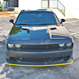 08-14 Dodge Challenger Front Bumper w/ Lip + Rear Bumper w/ V4 Diffuser + Demon Fender Flare