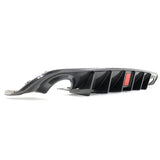 15-23 Dodge Charger IK V4 Rear Diffuser w/ LED Light - Carbon Fiber Print PP