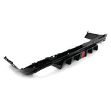 15-23 Dodge Challenger IK V6 Rear Diffuser Lip w/ LED Light - Gloss Black