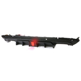 15-23 Dodge Challenger IK V6 Rear Diffuser Lip w/ LED Light - Matte Black