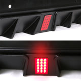 15-23 Dodge Challenger IK V6 Rear Diffuser Lip w/ LED Light - Matte Black