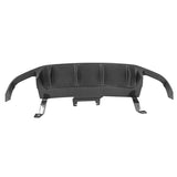 13-14 Ford Mustang GT500 Rear Diffuser Lip W/ V2 Fin - Carbon Fiber Print PP