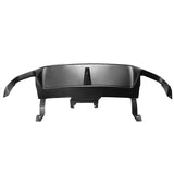 13-14 Ford Mustang GT500 Rear Diffuser Lip W/ V1 Style Fin - Matte Black PP
