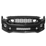 18-23 Ford Mustang 2021 Mach-1 Style Front Bumper Cover with Lip LED Grille